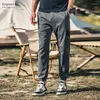 Pantalon masculin yingjuelun leggings de contraste de couleur décontractés avec neuf tenues différentes