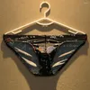 Underpants Men Intwear vestiti lisci per la pelle slip per motivi eleganti per camera da letto