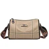 가방 저녁 Real Boston Cowhide 여성 가방 패션 다목적 베개 간단한 One Shoulder Crossbody