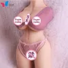 AA Designer Sex Toys Immortal Inverted Double Hole Big Butt Half body Doll Big Chest Fat Hip Sex Doll Aircraft Cup Adult Sex Products