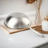 Pannen hoogwaardige maifan steen anti-stick pan hele lichaam tri-poly 316 roestvrij staal frituren 32 cm/34 cm wok geschikt voor alle fornuis