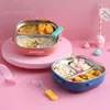 DININGWARE isolatiecompartiment lunchbox geïsoleerde kinderbord keukenbar benodigdheden draagbaar lekkend lekkend hoogwaardige rooster