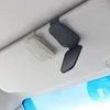 Сумки для хранения универсальный автомобиль Auto Sun Scorses Box Box Sunglasses Holder Home Accessesure Clip Cloun Magnet Interior Корпус