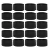 20pcs Durable Reusable Respect Black Elastic Soccer Mourning Arm Band Funeral Football Memorial Sport Team Soft Sympathy Captain 240403