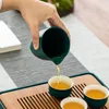 Tazze da tè distributore filtro tazza infuser tè cucina ceramica ceramica pura marina giustizia kungfu maker cerimonia