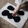Tapetes design original nórdico tufado carpet inseado banheiro tape de ar porta de ar simples cobertor de cabeceira