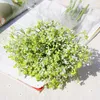 Декоративные цветы Gypsophila Букеки ночные аромат детей дыхание искусственное фальшивое сделанное дело