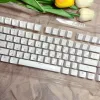 Accessories Korean/Russian/Spanish Layout Pudding Keycap for Mechanical Keyboards Keycap Double Shot PBT Full 117 Keys Set Keycaps ISO Key