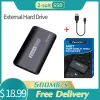 Drives External Hard Drive 512gb Portable External Solid State Drive Pssd Mini Hard Disk Typec Usb 3.2 Electronics Drives for Laptop