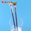 2pcs aihao gp2030 Rilakkuma Гель -ручки 0,5 мм из тонкой точки черные ручки для ведения журнала канцелярских товаров Kawaii School Supply 240325