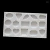 Baking Moulds Diamond Gemstone Silicone Chocolate Mould Jewelry Gem Sugarcrafts Gumpaste Fondant Molds Cupcake Topper Cake Tools