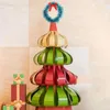 Dekorative Blumen 12 PCs Haushaltsschwisser Girlande Weihnachtsbaum -Dekorationen Kränze Clearance natürliche Seide Hanging Schmuck