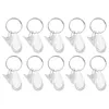 Tableau de table 10pcs Curtain Bottom Weights Clips Pendants de baisse d'eau de fenêtre