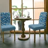 Stoelbedekkingen Bloem Vintage Luxe textuur Dineren Spandex Stretch stoel Cover voor bruiloft Kitchet Banquet Party Case