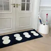 Mattor Bedside Filt Polyester Fiber Floor Mat Soft Fluffy Plush Rug For Kids Bedroom Furry Carpet Teen Girls Room Nursery