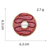 Sewing Notions & Tools Cartoon Sweet Food Iron On Es Doughnut Embroidered Badge Diy Sew Applique Repair For Jackets Jeans Backpacks D Dhsur