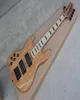 Factory Custom 5 strings Left Hand ASH Body Electric Bass Guitar with Maple FingerboardBlack HardwaresOffer Customized2607091