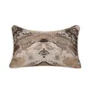 Pillow Wholesale Jacquard Brown Covers Washable Pillowcases Modern Throw For Bed Room Living