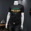 Fake Summer New High-end Quality Silk Cotton Mens Trend Short Sleeved T-shirt Qt6012afd991 Xl31