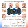 Массагер с полным корпусом EMS Device EMS Training Device с 8 модами19 Интенсивностью беспроводной шейный массажер для шеи 240407