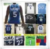 Basketball Jersey imprimé Anthony Edwards Karl-Anthony Towns Mike Conley Rudy Gobert Jaden McDaniels Naz Reid Jaylen Nowell Kyle Anderson Kevin Garnett