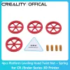 CPUS Creality Официальный 3D -принтер модернизированные детали 4pcs Платформа выравнивание ручной гайки + пружина для 3D -принтеров серии Cr /Ender
