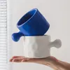 Tassen Untertassen Korea Style Ins Mug Keramik Milch Kaffee Tasse Porzellan Tee Büro Eis Wasser Großhandel
