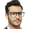 Lunettes de soleil polarisées pour hommes verres de blocage de lumière bleu hommes grandes lunettes pochromiques encadrement de grandes verres de prescription optiques 240323