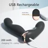 Flxur anale plug vibrator prostaat massager siliconen sex speelgoed voor mannen buttplug met draadloze afstandsbediening 10 modi gay sexy product 240402