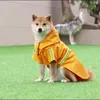 Köpek giyim, büyük yağmurluk - rüzgar geçirmez yansıtıcı şeritli evcil hayvan ile kuru ve güvenli kalır