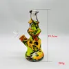 Fumetto in silicone Collage Acqua Bottiglia di vino Pagoda Fumo Bong Rigs con ciotola di vetro da 14 mm Ownotestri di bong senza grazia