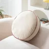 Kussen verse macaron kleur ronde Noordse eenvoudige stijl zacht comfortabel pluche huisdecor