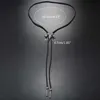 Bolo Ties Tie Punk Shirts Chain Lucky Knot Colliers Colliers Longs Neckes Pendant Y1UA 240407