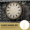 Horloges Accessoires 10 ensembles muraux Horloge Hands Remplacement des grandes pièces de réparation de kit DIY Sports en plastique