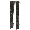 Dansskor Auman Ale 23CM/9inches Pu Upper Sexy Exotic High Heel Platform Party Women Boots Pole 139