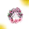 Kwiaty dekoracyjne 30 cm imprezowe wieńce sosny paznokcie paznokcie okno Świąteczne girlandy fahion sztuczny
