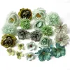 Decorative Flowers 20/14Pcs/lot Mixed Artificial Silk Rose Fake Flower For Home Decor Wedding Decoration DIY Craft Garland Gift Accessories