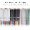 Ensemble 72pcs Set Sketching Drawing Crayons Art Kits Charcoal Graphite Stick Accessoires Complete Graphing Series Stationery Kids Gift