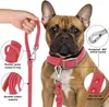 Dog Collars Lightweight Collar And Leash Set No Pull Waterproof Adjustable Stinkproof Pet Large Medium