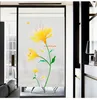 Fensteraufkleber selbstklebende chinesische Landschaft ohne Kleber statischer Aufkleber Home Office Frosted Filme Dekorative Glas 30-90