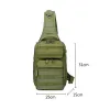 Taschen Taktische Brust -Rucksack Militärtasche Jagd Fischertaschen Camping Wanderwanderung Rucksäcke Mochila Molle Schulter Pack Xa65a