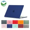 Fall Ny bärbar datorfodral för 2022 2023 Apple Book Air Pro 13 M1 M2 A2681 14 A2779 Retina A2780 16 tum Cover Frosted Protective Shell