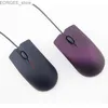 MICE VENDRE 3D USB USB Ergonomique optique Mini souris pour ordinateurs portables PC Mini souris PC Mari de haute qualité souris câblée Y240407