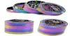 Zinc Alloy Rainbow Grinder 4 Layers Iceblue Herb Grinder 52mm Diameter Grinders Skull Frog Spider Shape Herb Grinders Tobacco Crus2377874