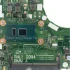 Moderkort för Dell Vostro 14 3468 3478 15 3568 3578 Laptop Motherboard 153411 91n85 med 3855U i36006U i57200U I77500U DDR4