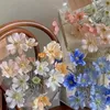Dekorative Blumen künstliche Blume Geesang Single Branch 4 Gabel Nachahmung gefälschte Seide für Wohnzimmer Arrangement Hochzeitsdekoration