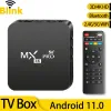 ボックスブランド新しいMXQ Pro Android11.0スマートテレビボックス2.4G 5G WiFi Bluetooth Google Play YouTube 3D 4K HDメディアプレーヤー8G 128GBセットトップボックス