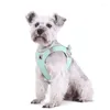 Colliers de chien Réflexion Puppy Cat Vest des harnais et laisse Set pour les petits chiens moyens SCHNAUZER