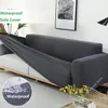 Krzesło osłony szary wodoodporna sofa zagęszcza polarna polar All-inclusive slipcover l kształt sekcja do salonu