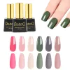 Gel 6Color/Lot Gel Nail Varnish UV Gel Polish Soak Off Gel Lacquer Semi Permanent Hybrid Painting for Home Use Decals Top Coat